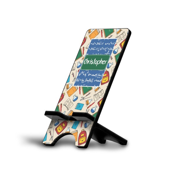 Custom Math Lesson Cell Phone Stand (Small) (Personalized)
