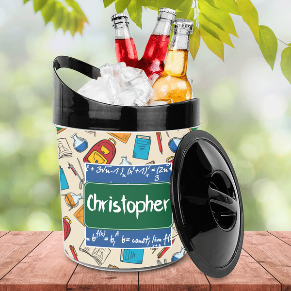 Math Lesson Plastic Ice Bucket - LIFESTYLE