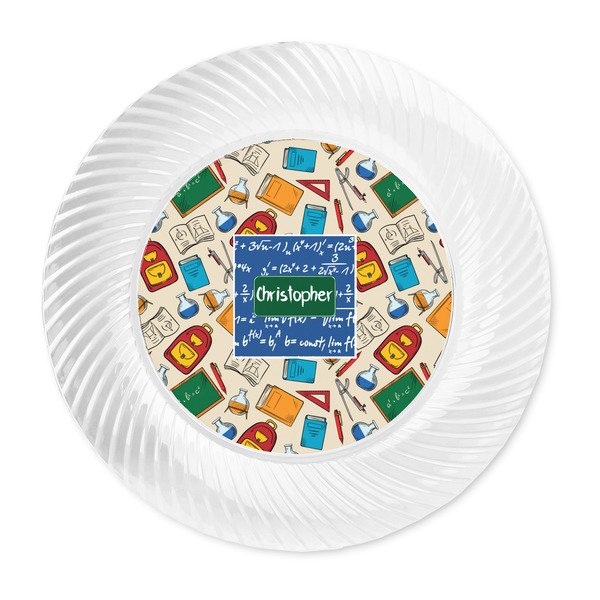Math Lesson Plastic Party Dinner Plates - Approval