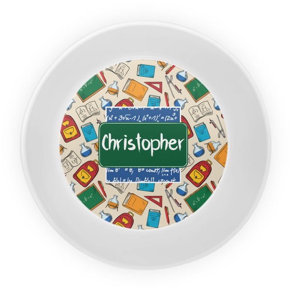 Math Lesson Melamine Bowl - Center