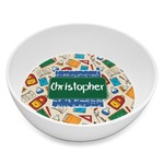 Math Lesson Melamine Bowl - 8 oz (Personalized)