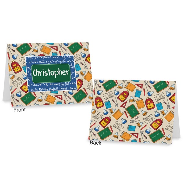 Math Lesson Postcard - Front and Back