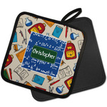 Math Lesson Pot Holder w/ Name or Text