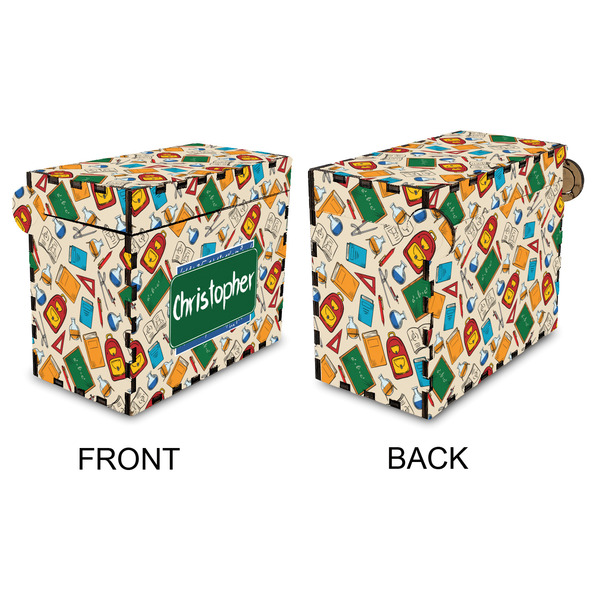 Math Lesson Recipe Box - Full Color - Approval