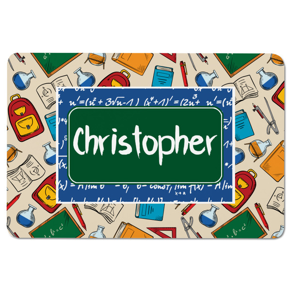 Math Lesson Rectangular Fridge Magnet - FRONT