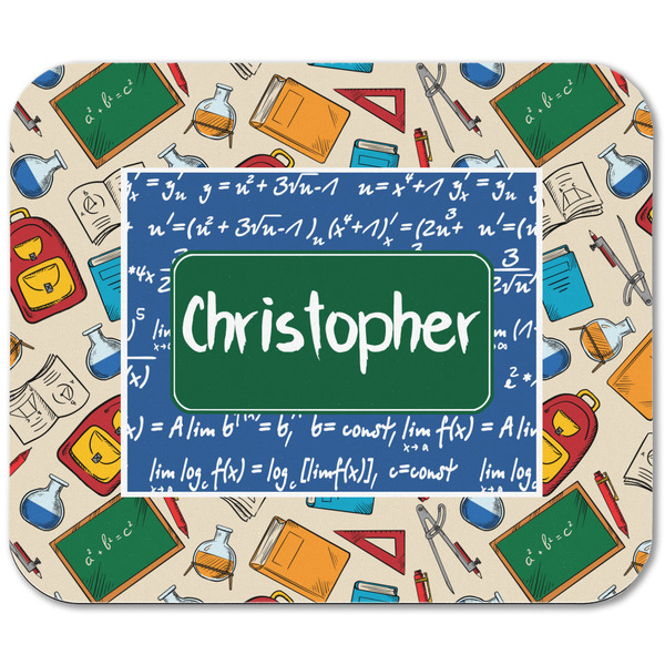Math Lesson Rectangular Mouse Pad - APPROVAL