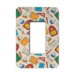 Math Lesson Rocker Style Light Switch Cover (Personalized)