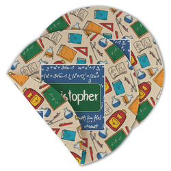 Math Lesson Round Linen Placemat - Double Sided - Set of 4 (Personalized)