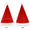 Math Lesson Santa Hats - Front and Back (Single Print) APPROVAL