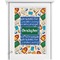 Math Lesson Single White Cabinet Decal