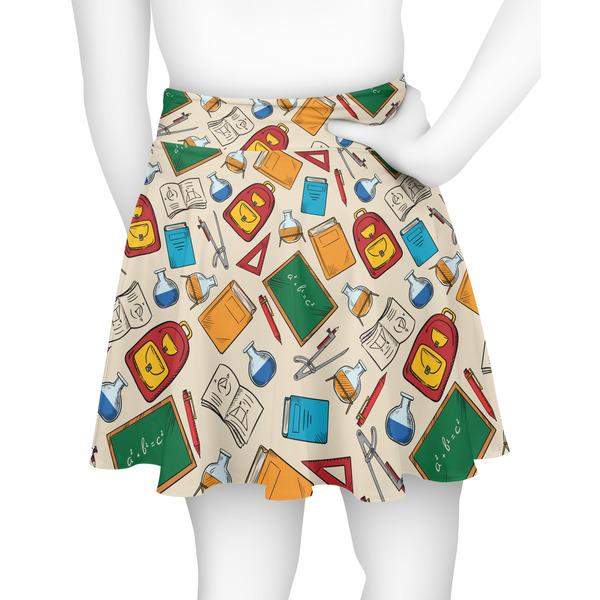 Math Lesson Skater Skirt - Back