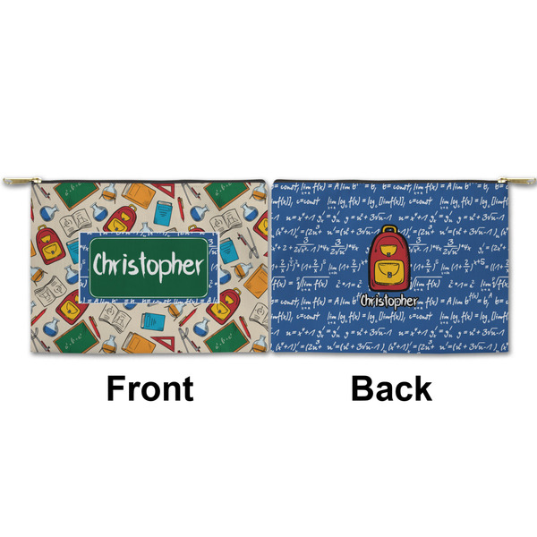 Math Lesson Small Zipper Pouch Approval (Front and Back)