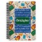 Math Lesson Spiral Journal Large - Front View