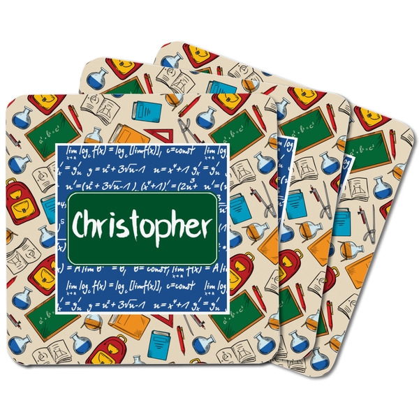 Math Lesson Square Fridge Magnet - MAIN