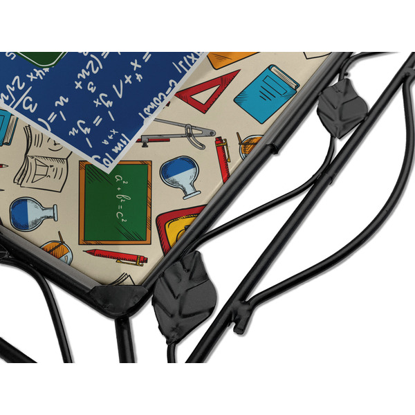 Math Lesson Square Trivet - Detail