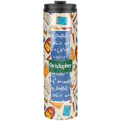 Math Lesson Stainless Steel Skinny Tumbler - 20 oz (Personalized)