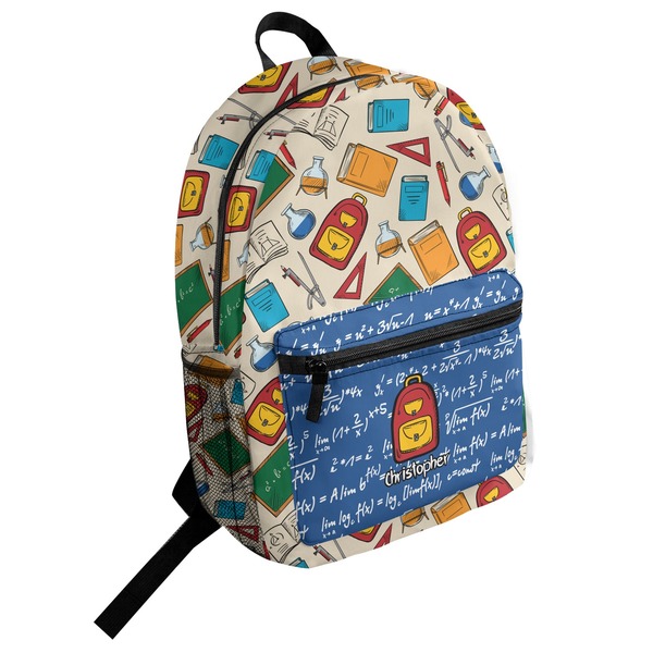 Custom Math Lesson Student Backpack (Personalized)
