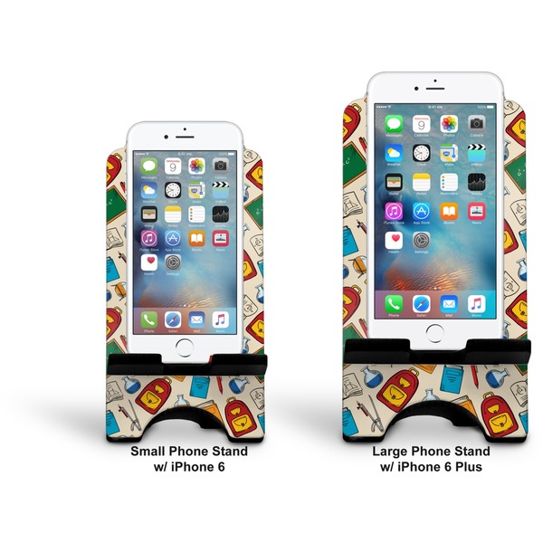 Math Lesson Stylized Phone Stand - Comparison