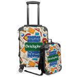 Math Lesson Kids 2-Piece Luggage Set - Suitcase & Backpack (Personalized)