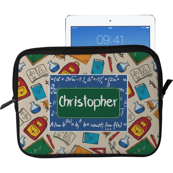 Custom Math Lesson Tablet Case / Sleeve - Large (Personalized)
