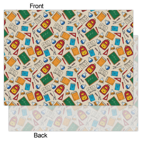 Math Lesson Tissue Paper - Lightweight - Large - Front & Back