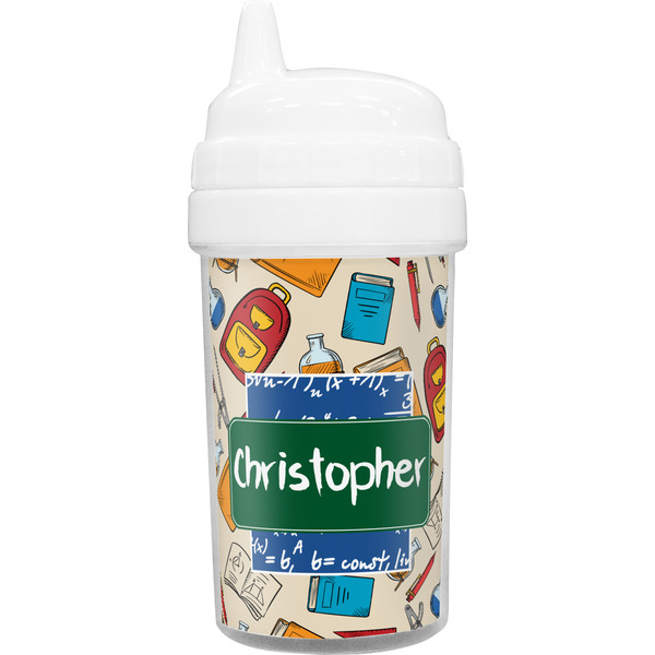 Custom Math Lesson Toddler Sippy Cup (Personalized)