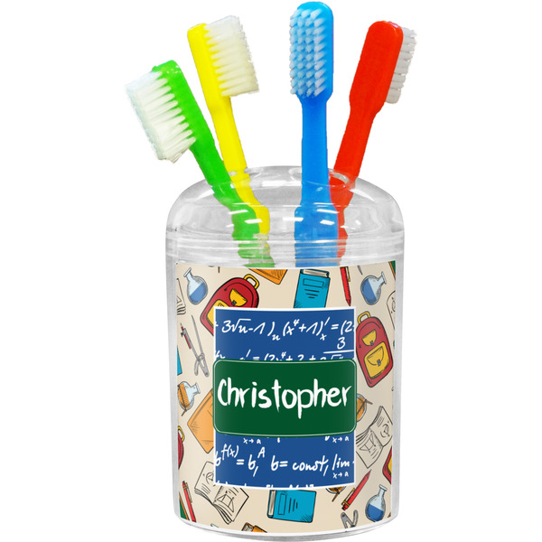 Custom Math Lesson Toothbrush Holder (Personalized)