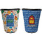 Math Lesson Trash Can Black - Front and Back - Apvl