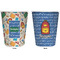 Math Lesson Trash Can White - Front and Back - Apvl