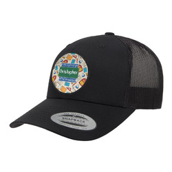 Math Lesson Trucker Hat - Black (Personalized)