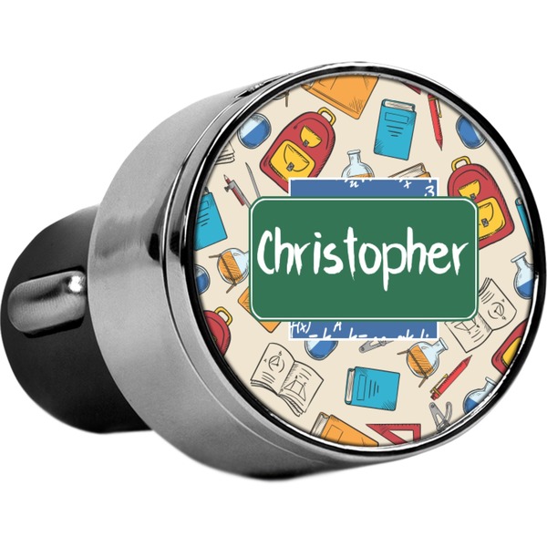 Custom Math Lesson USB Car Charger (Personalized)