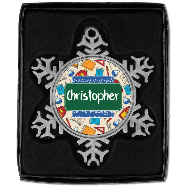 Math Lesson Vintage Snowflake - In box