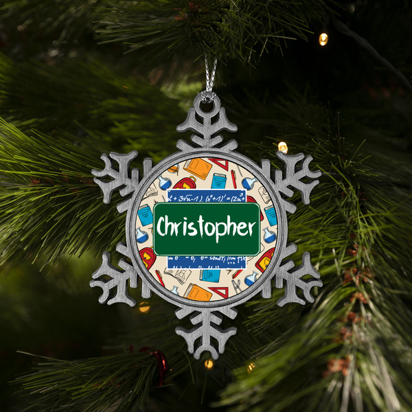 Math Lesson Vintage Snowflake - (LIFESTYLE)