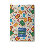 Math Lesson Waffle Weave Golf Towel (Personalized)