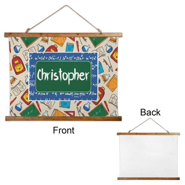 Math Lesson Wall Hanging Tapestry - Landscape - APPROVAL