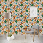 Math Lesson Wallpaper & Surface Covering (Water Activated - Removable)