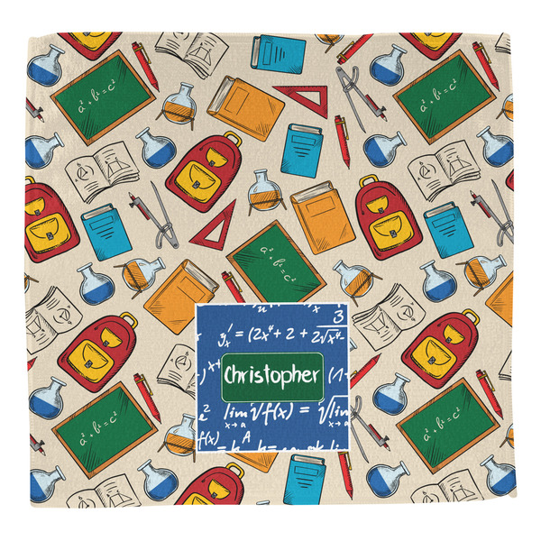 Math Lesson Washcloth - Front - No Soap