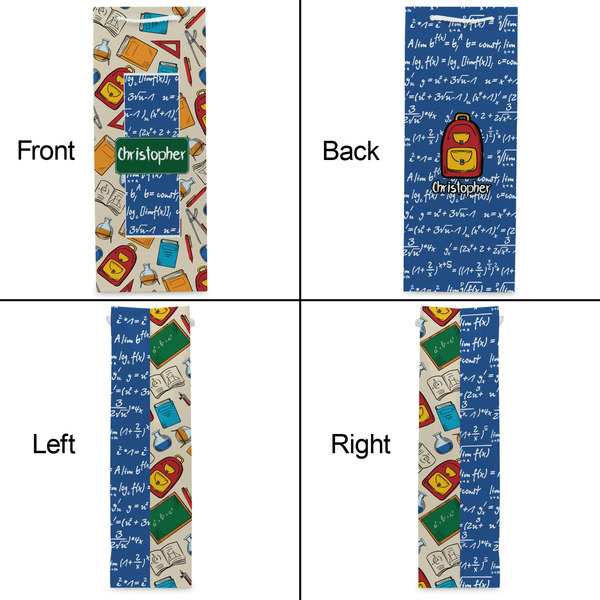 Math Lesson Wine Gift Bag - Gloss - Approval