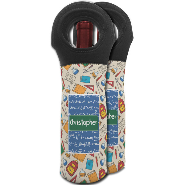 Math Lesson Wine Tote Bag - MAIN