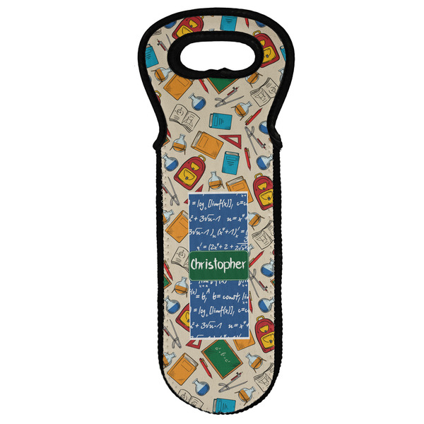 Custom Math Lesson Wine Tote Bag (Personalized)