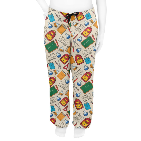 Math Lesson Women's Pj on model - Front