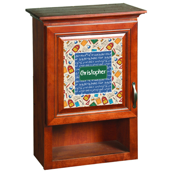 Math Lesson Wooden Cabinet Decal (Medium)