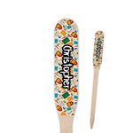 Math Lesson Paddle Wooden Food Picks (Personalized)
