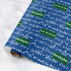 Math Lesson Wrapping Paper Roll - Small (Personalized)