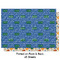 Math Lesson Wrapping Paper Sheet - Double Sided - Front