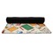 Math Lesson Yoga Mat Rolled up Black Rubber Backing