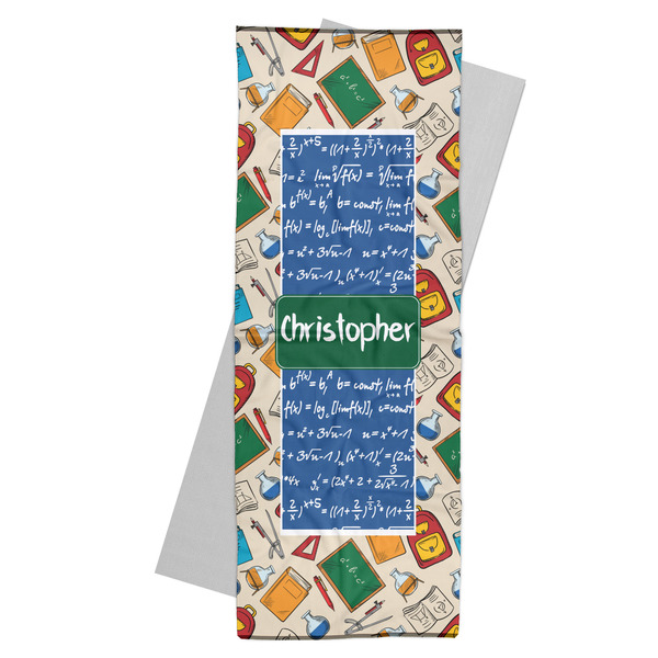 Custom Math Lesson Yoga Mat Towel (Personalized)