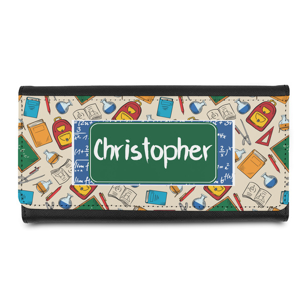 Custom Math Lesson Leatherette Ladies Wallet (Personalized)