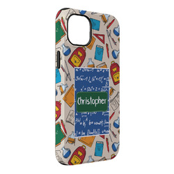 Math Lesson iPhone Case - Rubber Lined - iPhone 14 Plus (Personalized)