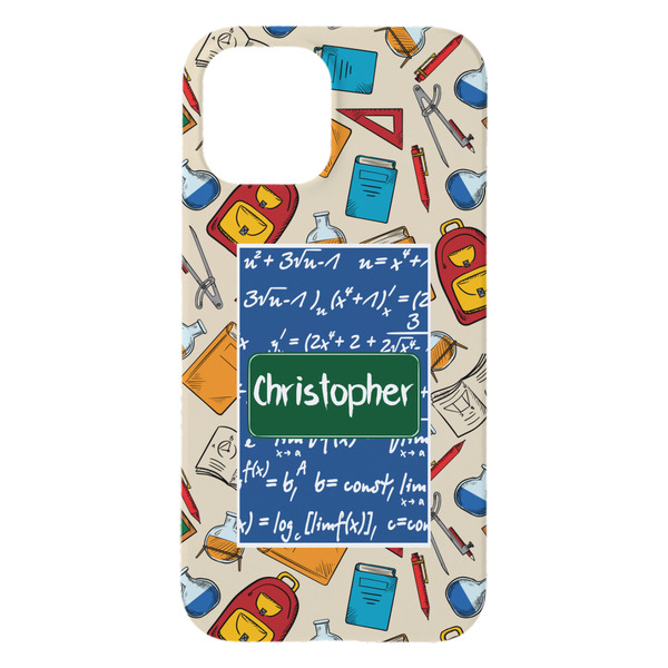 Math Lesson iPhone 15 Plus Case - Back